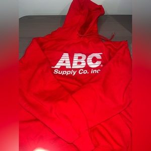 Bright Red oversized soft thick sweatshirt